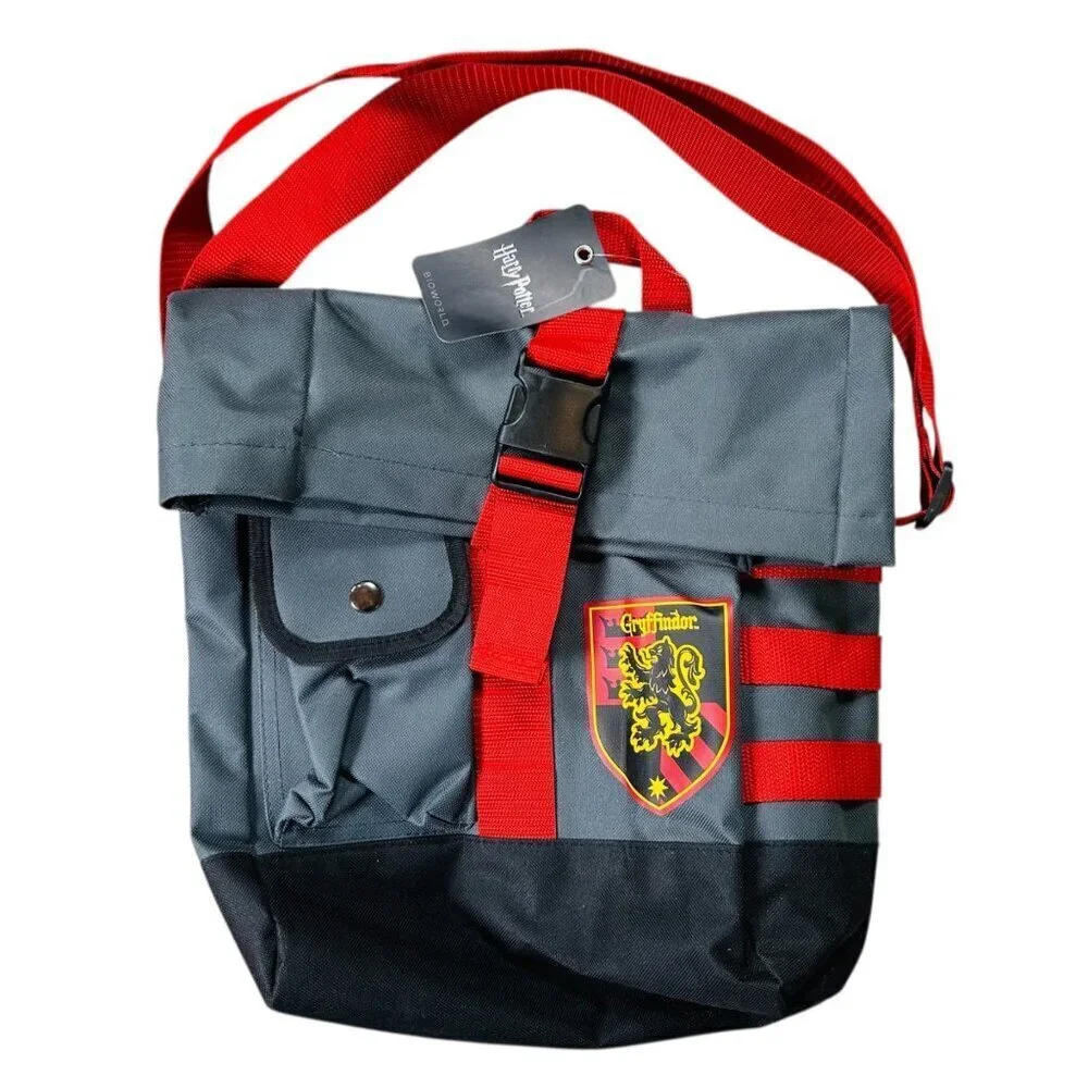 Harry Potter Gryffindor Backpack Set Tumbler Crest Banner